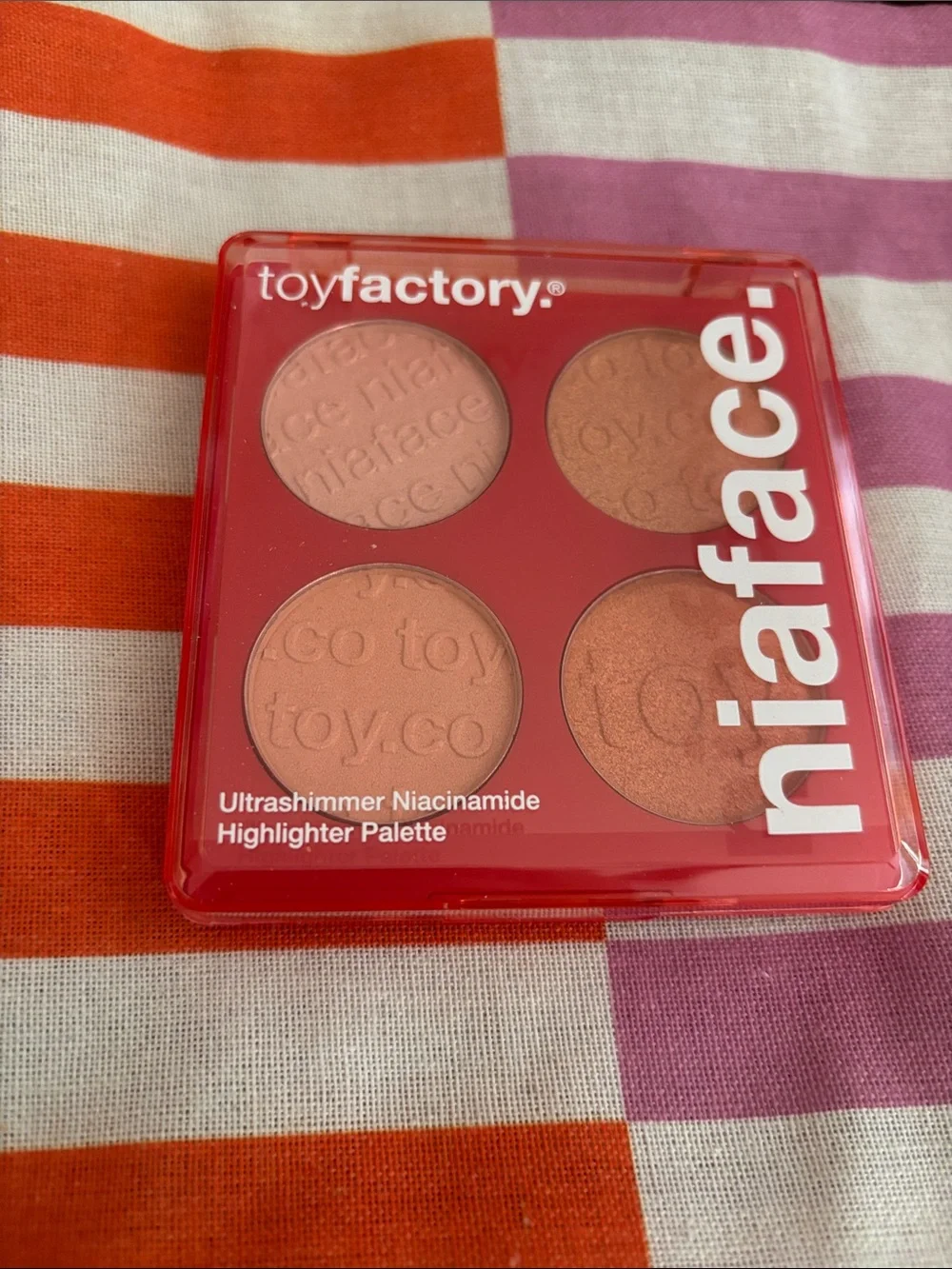 toyfactory Niaface Ultrashimmer Highlighter Palette